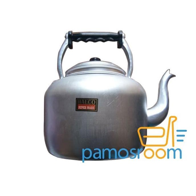 Teko Halco Aluminium 22cm 6 Liter Tidak Bunyi / Teko Air Rumah Tangga