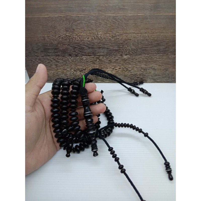 tasbih tijani tali arus hitam B 05
