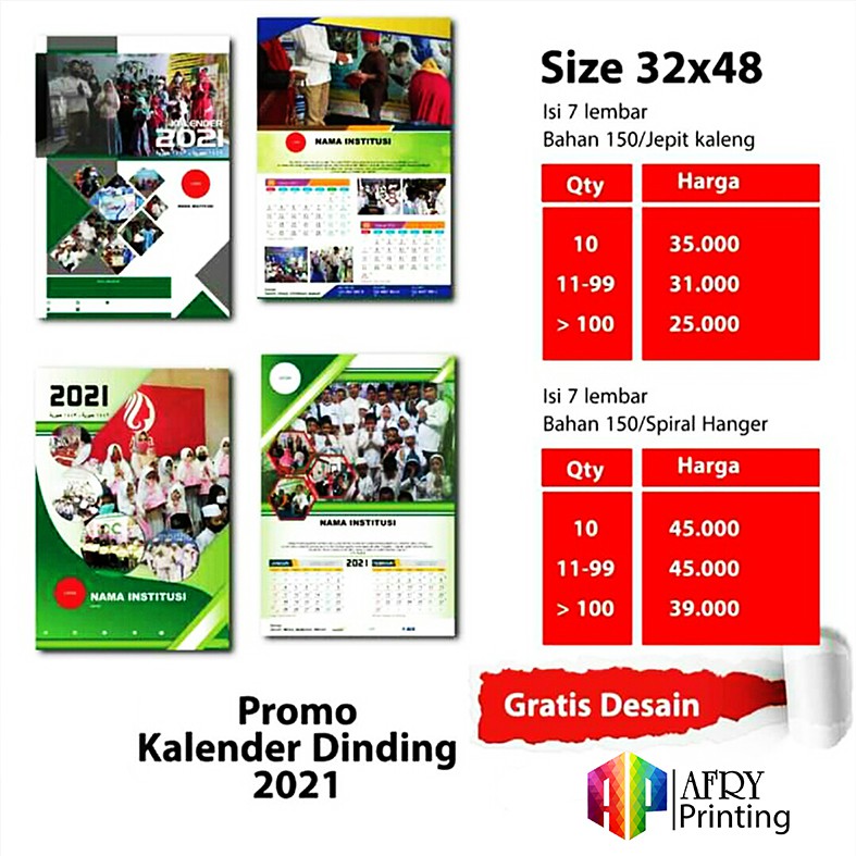 Kalender Custom Foto 2023- Kalender Dinding 2023