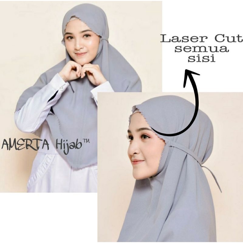 BISA COD/BERGO MARYAM LASERCUT SIZE L TALI/BERGO MARYAM PREMIUM JERSEY LASERCUT/HIJAB BERGO MARYAM/J