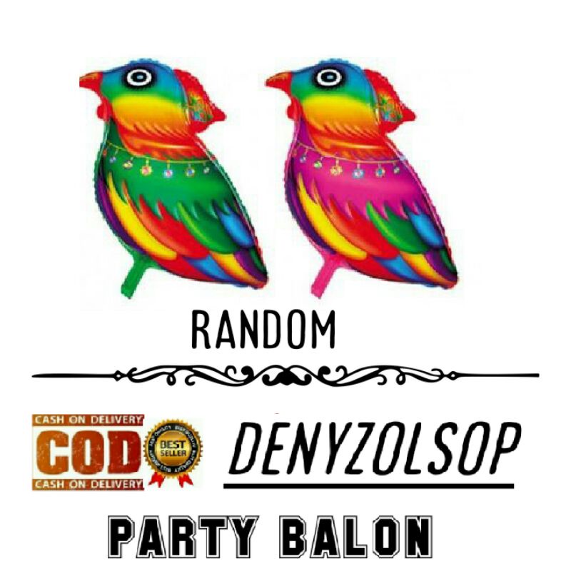 BALON GAS KARAKTER/BALON GAS HELIUM /BALON GAS UDARA BURUNG