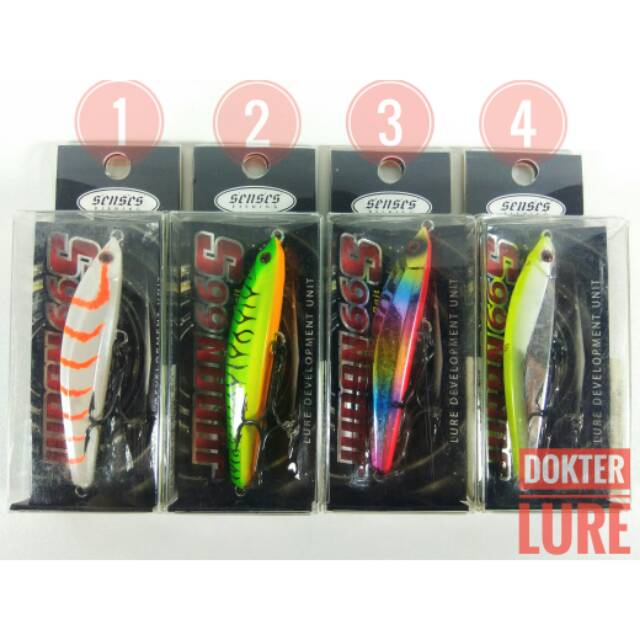 LURE SENSES JUDAN 66S 7,5gr 66mm Sinking Pencil