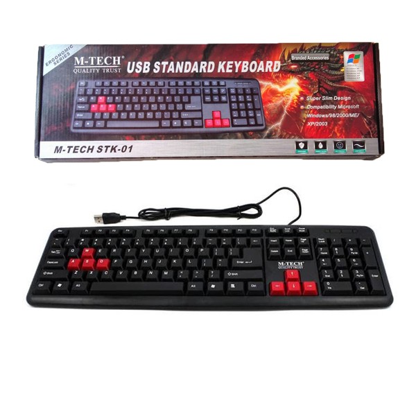 KEYBOARD USB MTECH / M-TECH 611 STK-01