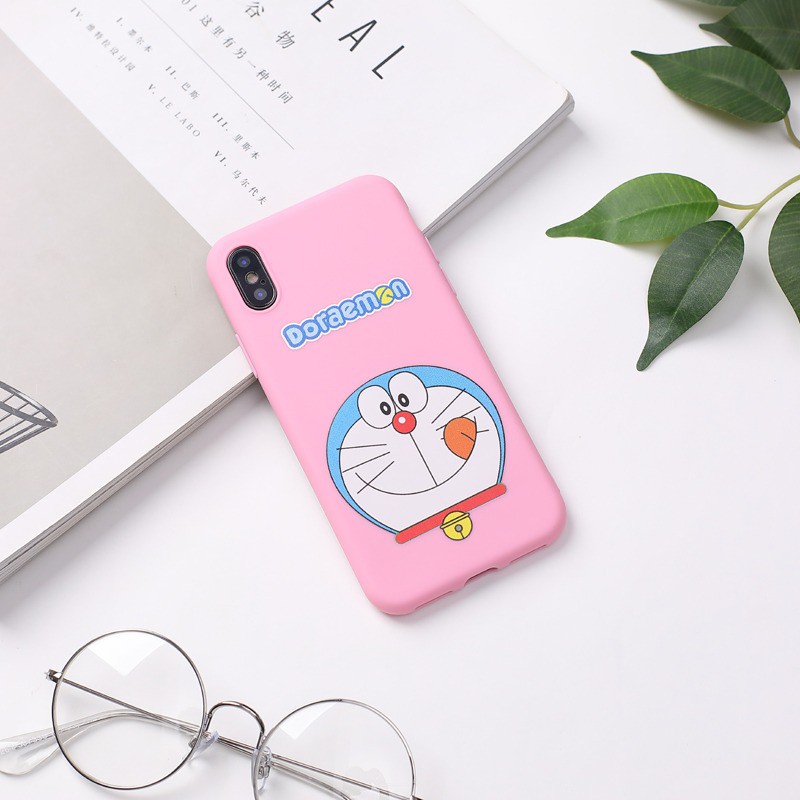 DORAEMON 4 Softcase Printing Oppo neo7 f1s a1k a7 a5s f9 vivo v9 y83 y71 y53 y91 y93 redmi 4a 7a 6a