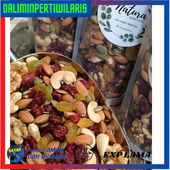 

BISA COD TRAIL MIX PREMIUM DELIGHTS 350GR. HEALTHY DIET/ SUPERFOOD TERJAMIN [Kode 1|Kode 2|Kode