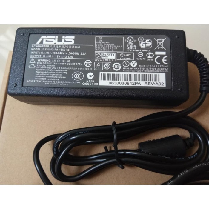 adaptor charger asus original 19V 3.42A a43 k43 x401 x401u X45 X45A X45U X45 X45C K40 K42 A42 K46