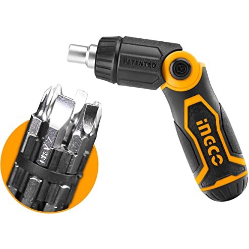 Obeng Rachet 13in1 / Ratchet Screwdriver Set INGCO AKISD1208