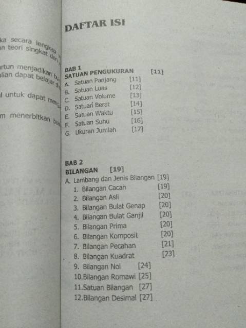 Buku Rangkuman Materi Penting Pintar Matematika SD