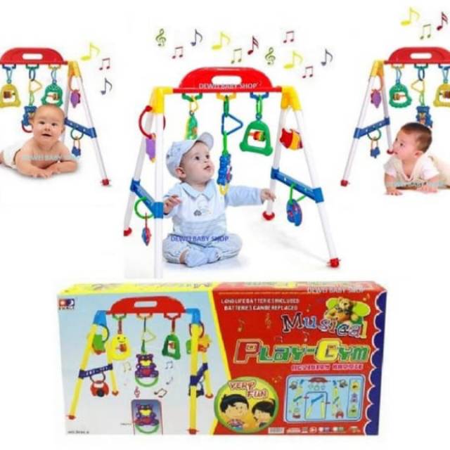 Musical Baby Play Gym/MAINAN EDUKASI BAYI PLAY GYM