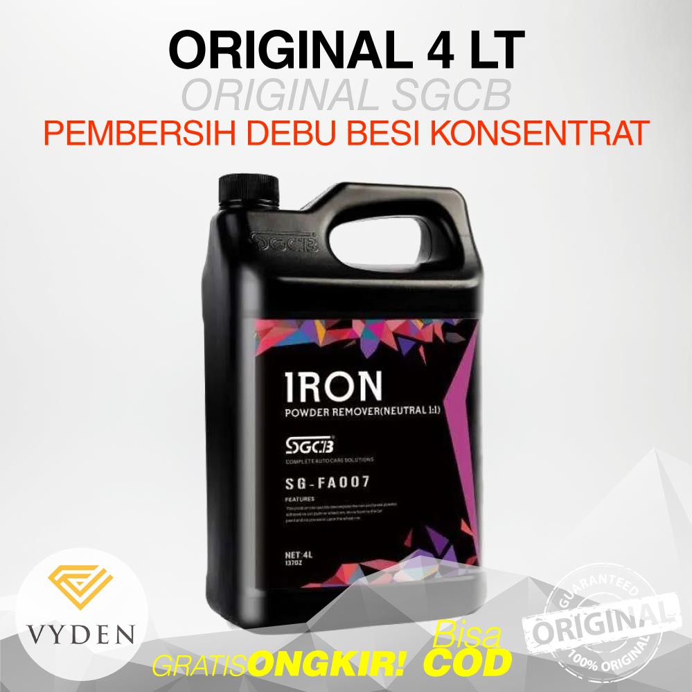 SGCB Iron Powder Remover Neutral Pembersih Debu Besi Pelek Cat MURAH