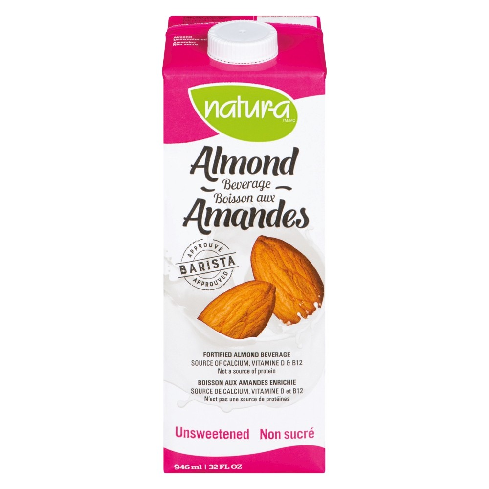 

NATUR-A ALMOND MILK NON SUCRE 946ML