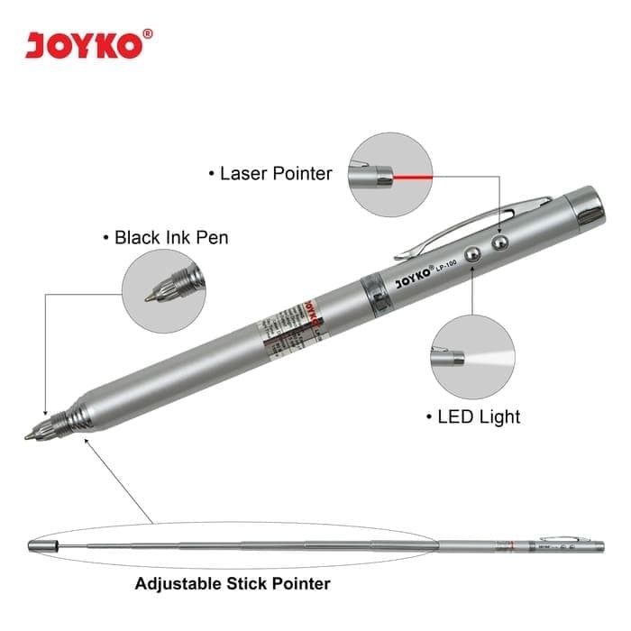 Jual Laser Pointer In Penunjuk Laser Senter Pulpen Joyko Lp