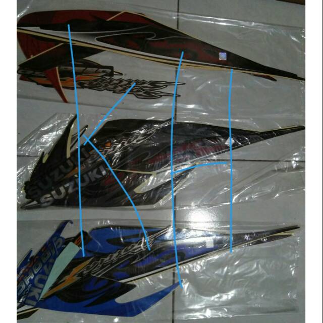 Striping satria fu 2010