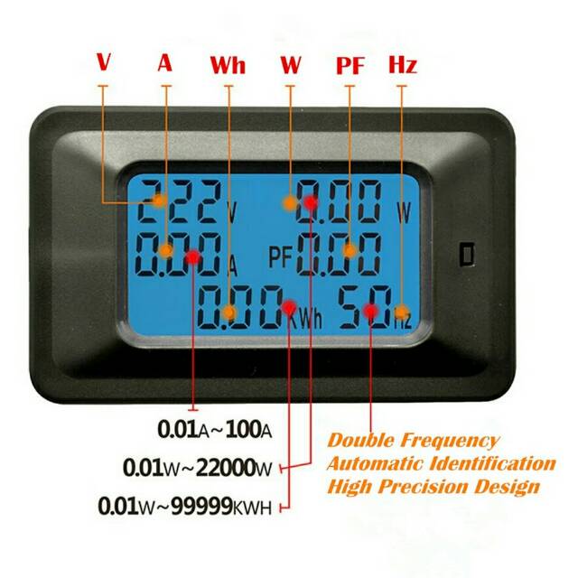 Wattmeter Ac 20A murah promo