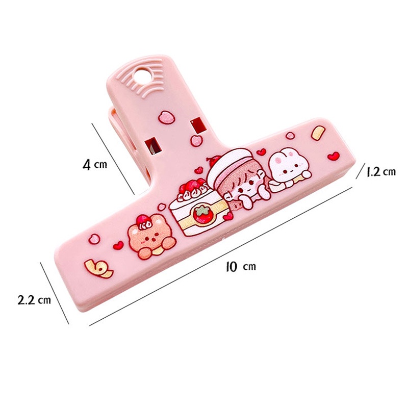 Klip Penjepit Kertas Memo Magnetik Motif Kartun Lucu Untuk Sekolah / Kantor