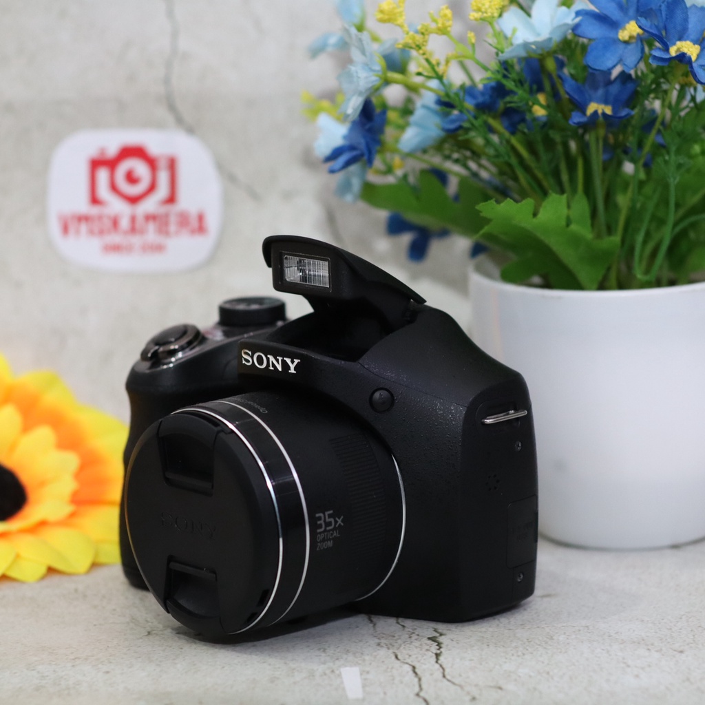 Terbaik SONY DSC H300 20.1MP Camera Prosumer - bergaransi