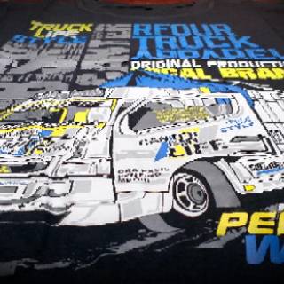 Kaos truck kata kata  driver pasukan pemburu waktu  original 