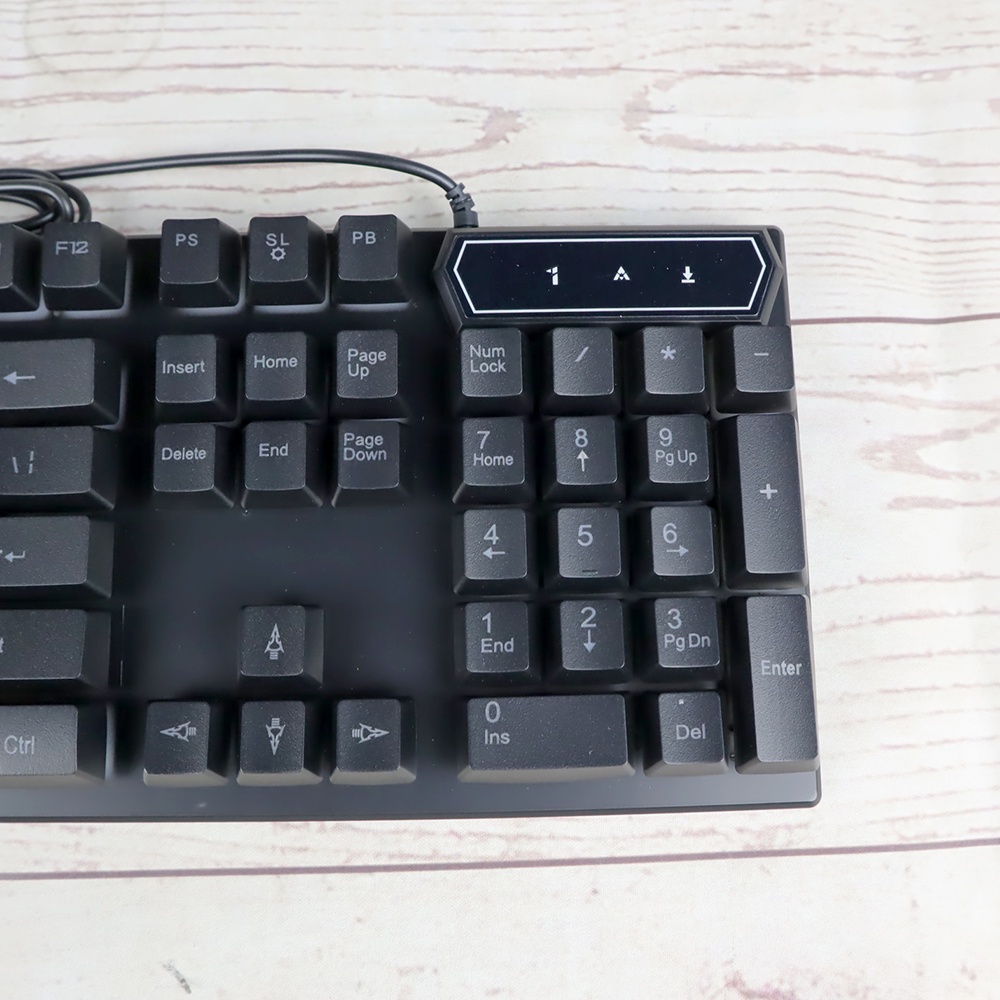 LDKAI Gaming Keyboard RGB LED Wired - R260 - Black