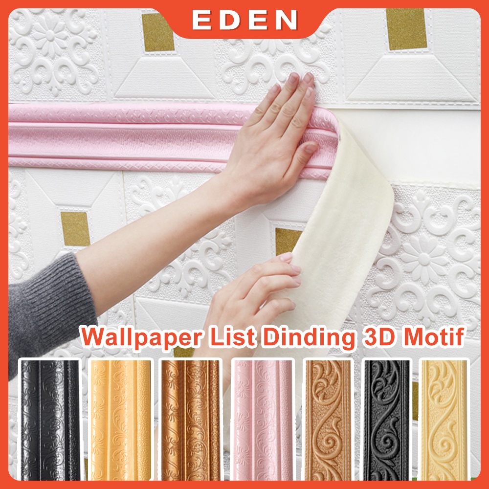 Wallpaper List Border Foam Stiker List Dinding 3D Wallborder 2.3 Meter