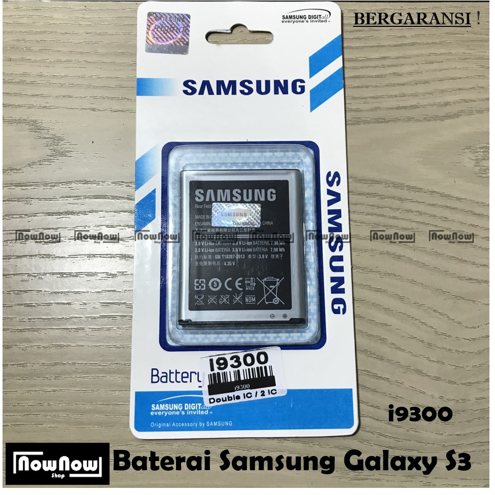 Baterai Samsung Galaxy S3 I9300 Original Batre Battery SEIN