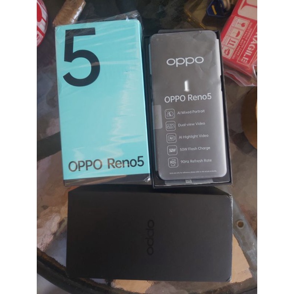 HARGA MURAH HP Oppo Reno 5 RAM 8GB/128GB SECOND FULLSET