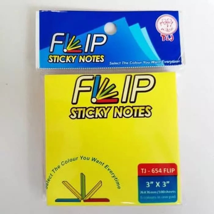 

T&J Labels Sticky Notes TJ - 654 Flip