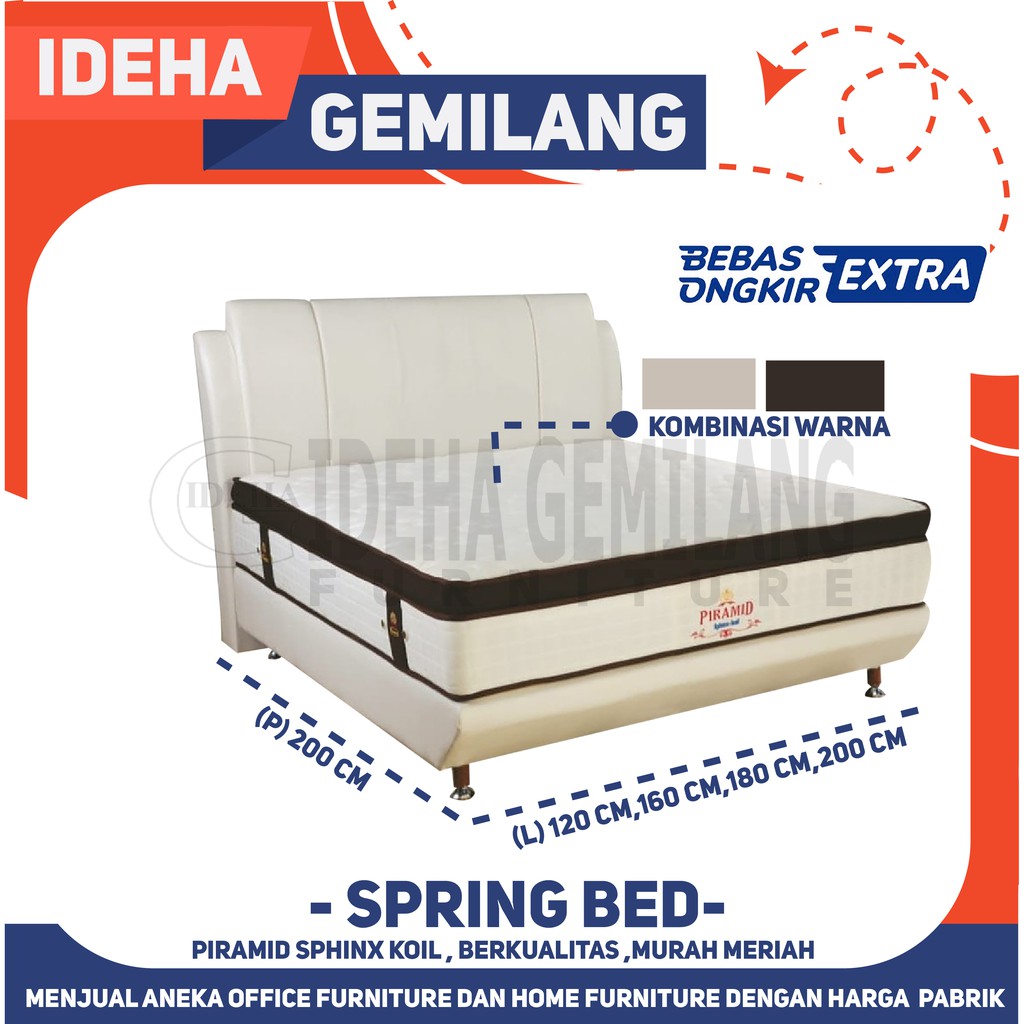Spring Bed Piramid Sphinx Koil