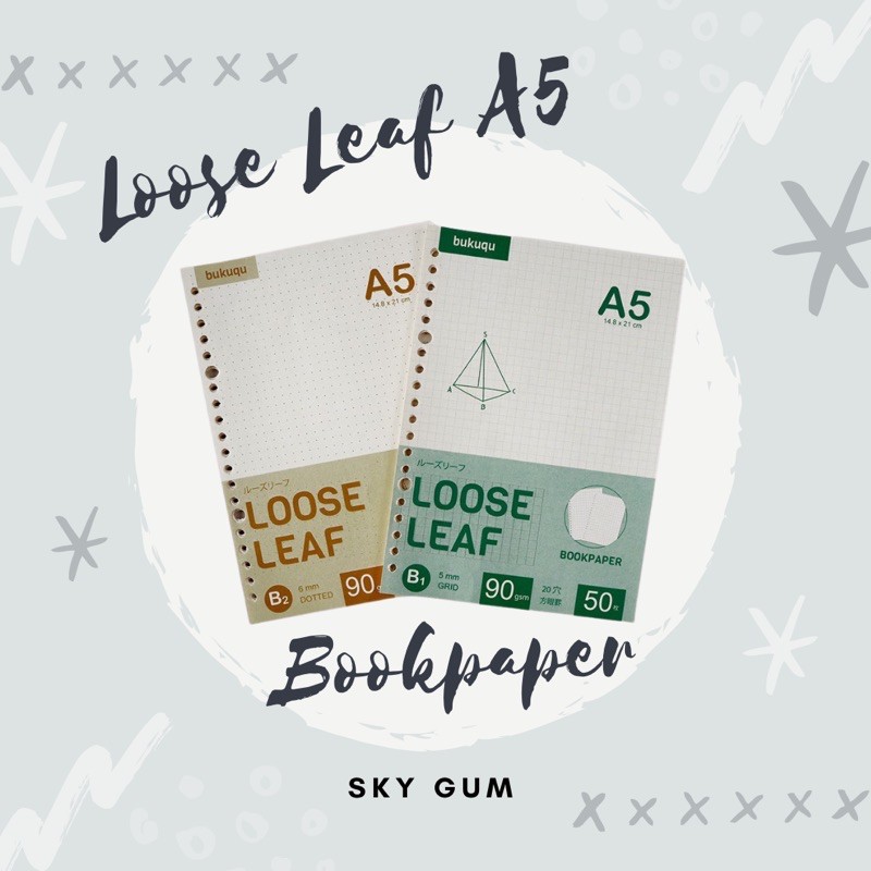 

Loose Leaf A5 BOOKPAPER