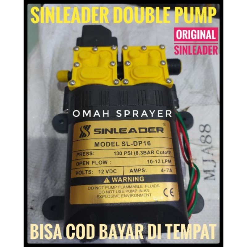 Dinamo Double Pompa Sprayer SINLEADER EARTH 300 Psi