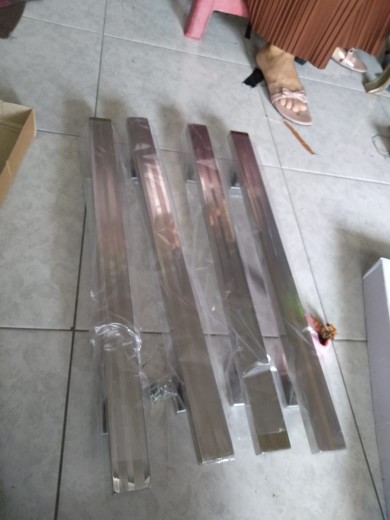 Handle Pintu Kupu Tarung Minimalis Door Pull Stainless 60 Cm Gagang Pintu Tarikan Pintu Kunci Pintu