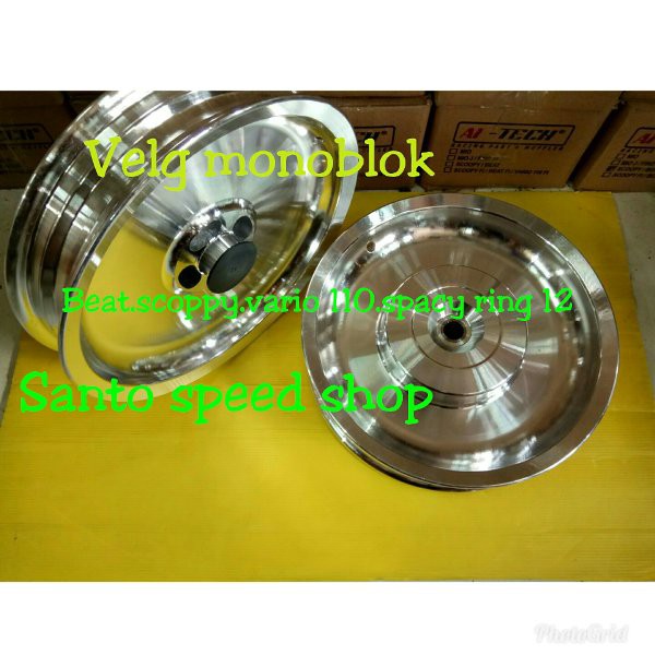 velg monoblok ring 12 beat scoopy vario