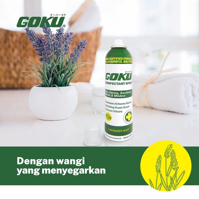 GOKU Disinfektan Spray Semprotan Anti Kuman Anti Virus Multifungsi