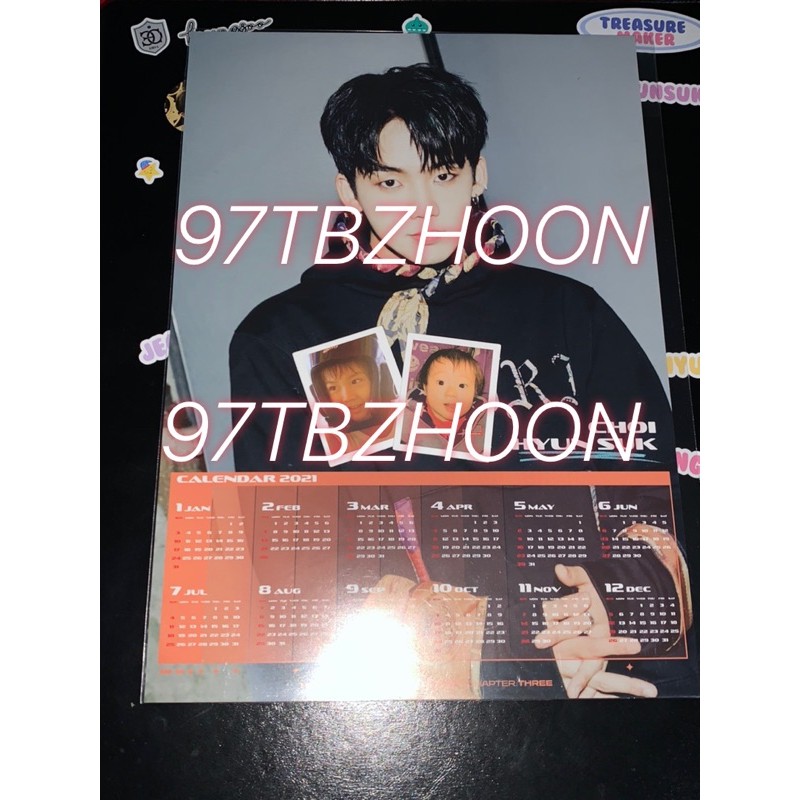 BABY PC PHOTOCARD 1ST FULL ALBUM FA TREASURE  HARUTO JUNKYU + MUMO CH3 CHOI HYUNSUK