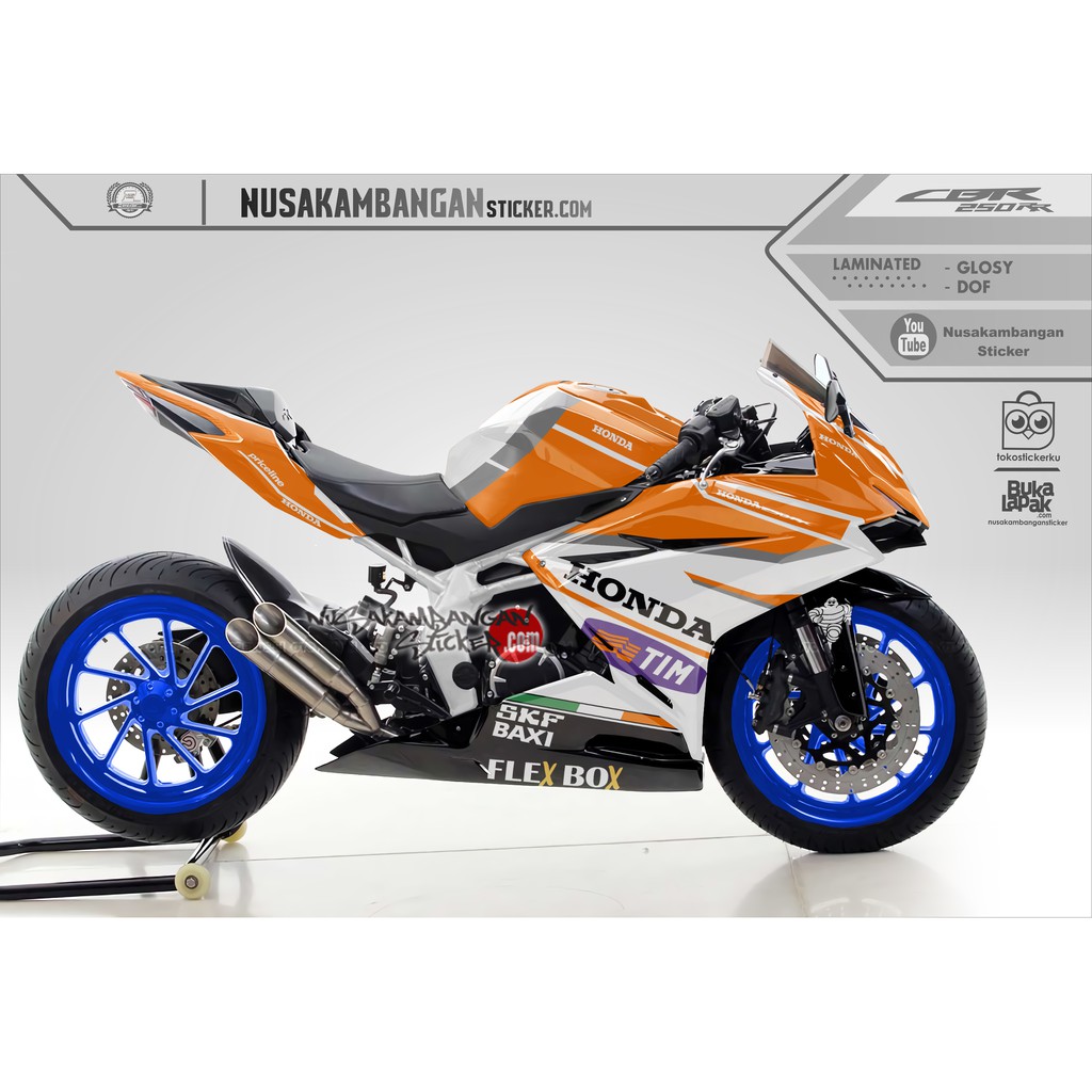 Decal CBR 250 RR – Ducati desmosedici 17 Orens