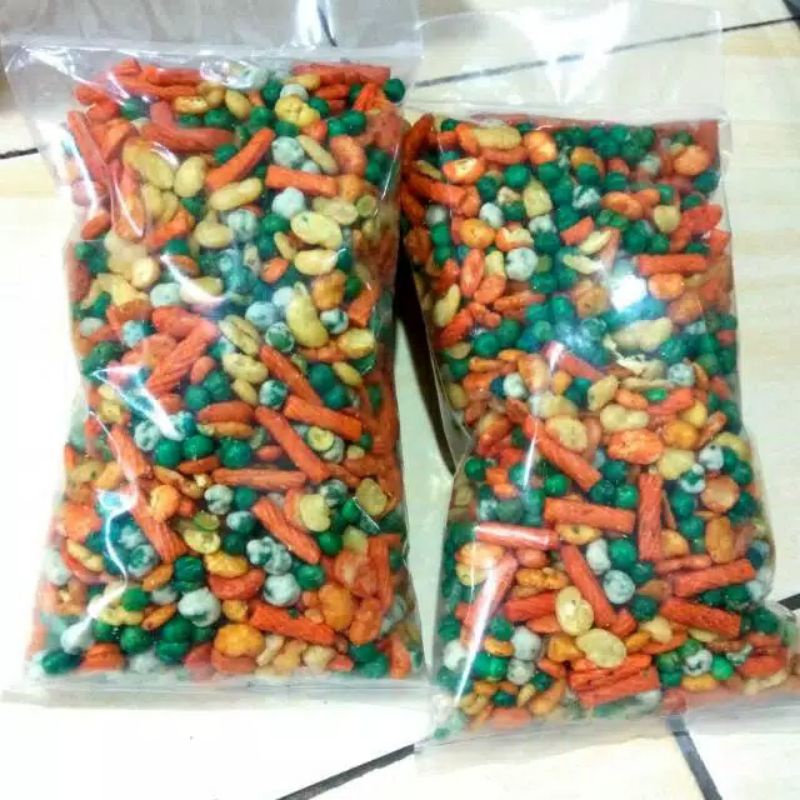 

snacks kacang mix campur 250gr dan 500gr