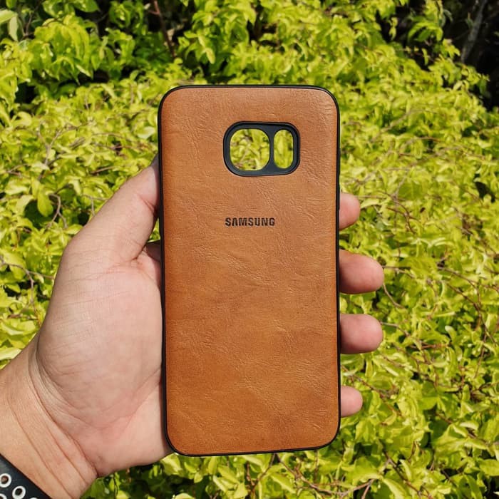 Leather Case Samsung S7 Edge - Casing Samsung S7 Edge Case