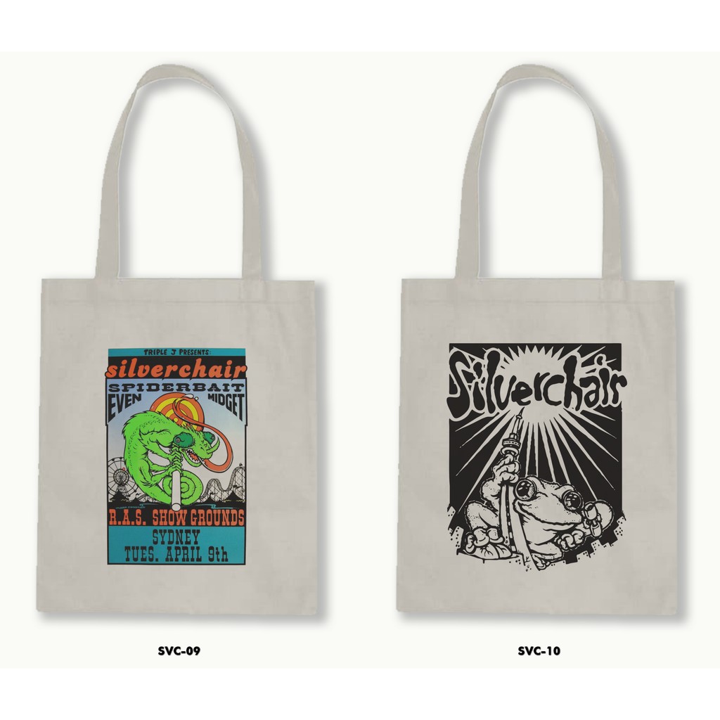 TOTE BAG BLACU - SILVERCHAIR