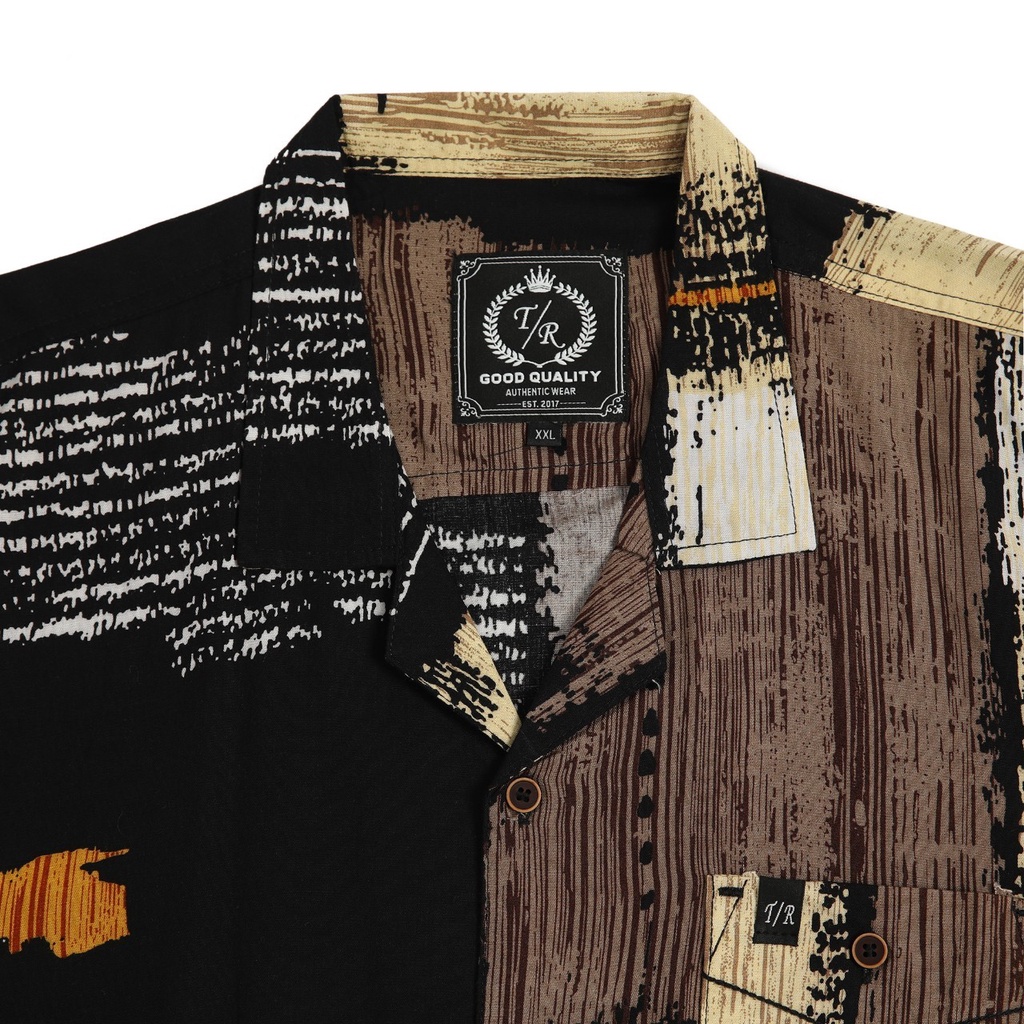 [COD] Kemeja Full Print Unisex (Premium Cotton Quality)