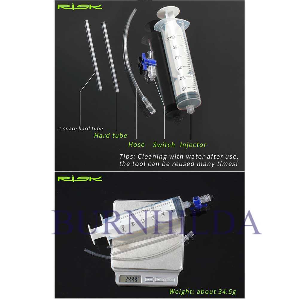 Suntikan Cairan Ban Tubeless Sealant Injection Tool accesoris mobil burnhilda