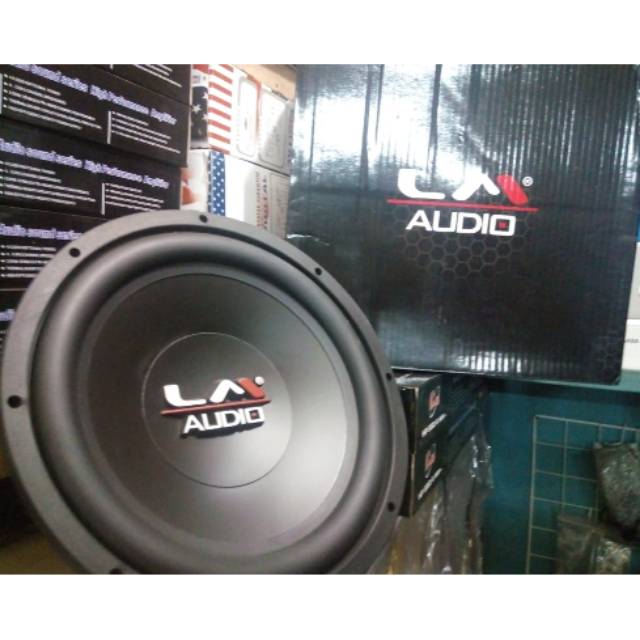 Subwofer LM audio ukuran 12inc salon mobil audio mobil