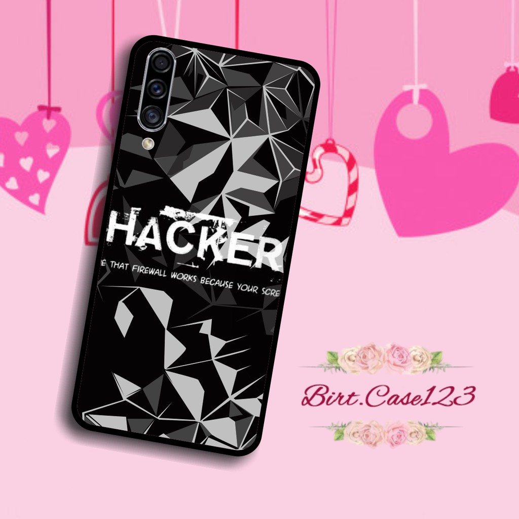 softcase diamond gambar HACKER Oppo A3s A1k A5 A9 2020 A7 F9 A5s A31 A52 A92 A37 A53 A83 F1s BC574