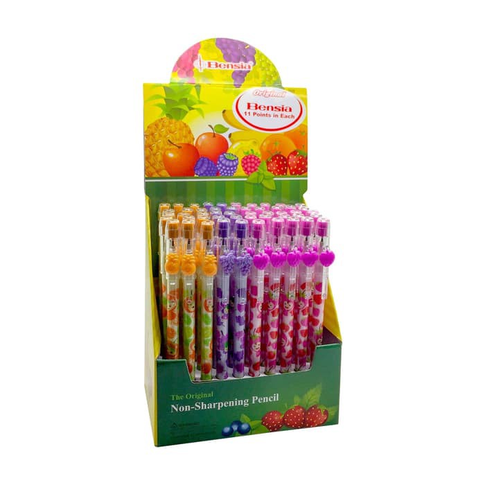 

NEW STOCK BENSIA PENSIL SUSUN FRUITS PAEP-056 ISI 50 PC
