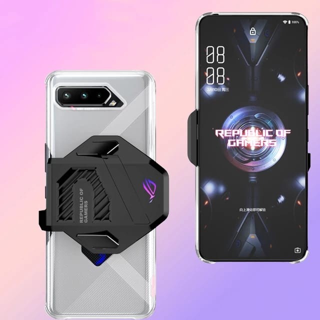 ASUS ROG PHONE 5 CLEAR CASE COMPATIBLE AEROACTIVE COOLER