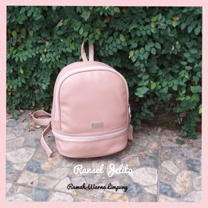TAS RANSEL RUMAH WARNA JELITA