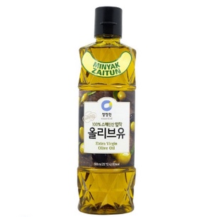 

Daesang - Chung Jung One Extra Virgin Olive Oil 900ml/Minyak Zaitun/Import