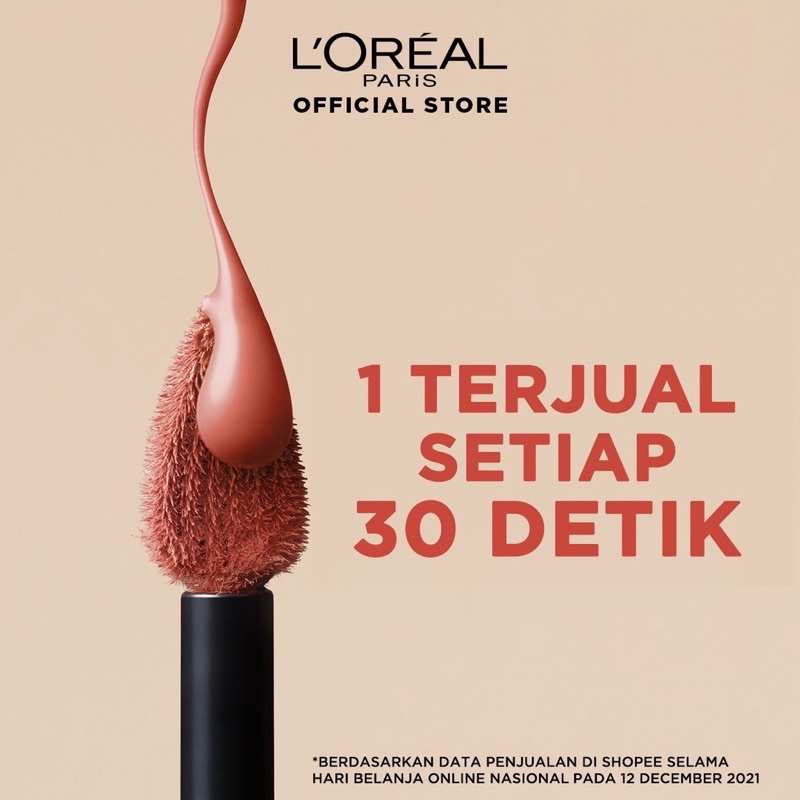 L'OREAL ROUGE SIGNATURE LIQUID MATTE LIPSTIK