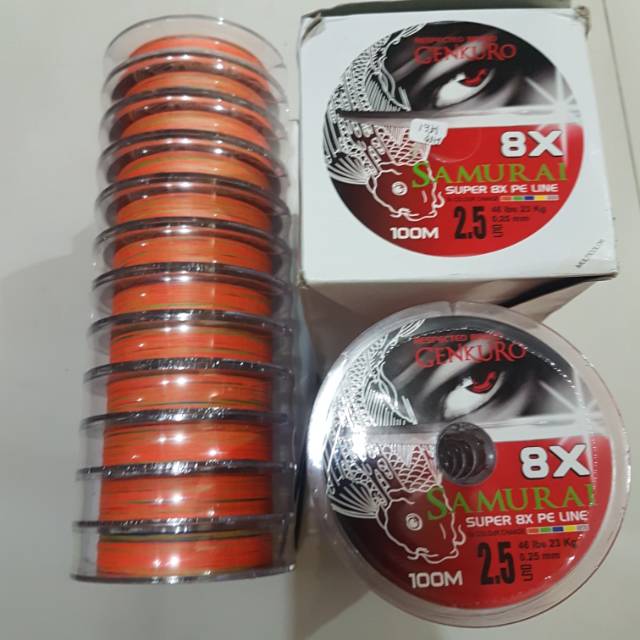 Senar PE samurai genkuro 100meter