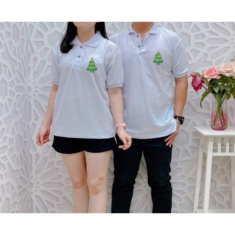 KAOS NATAL KAOS MERRY CHRISTMAS KAOS SANTA KAOS KERAH NATAL KAOS POLO NATAL KAOS COUPLE NATAL
