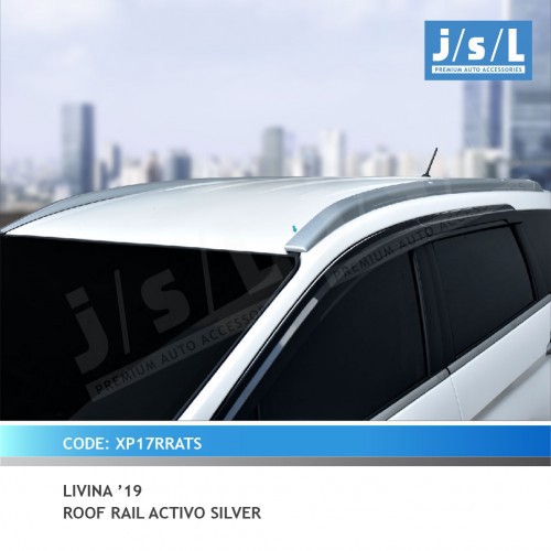 Roof Rail All New Livina 2019 Model Activo Silver