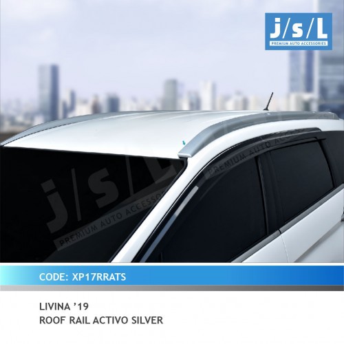 Roof Rail All New Livina 2019 Model Activo Silver